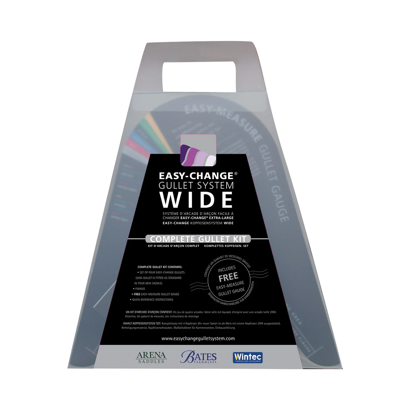 EASY-CHANGE Gullet System WIDE: Complete Kit
